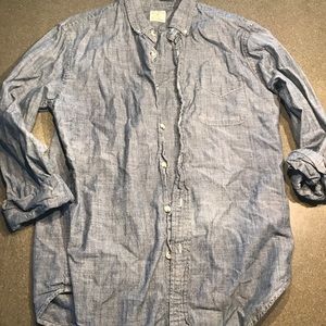 J Crew Chambray men’s med